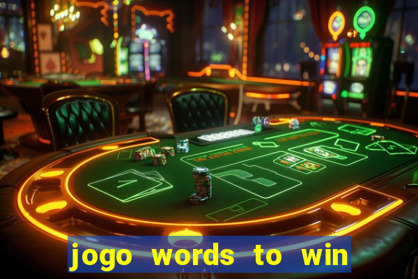 jogo words to win paga mesmo